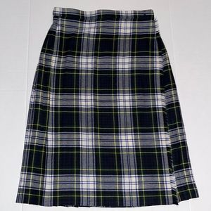 Highland Home Industries Tartan Plaid Wool Skirt 🍁